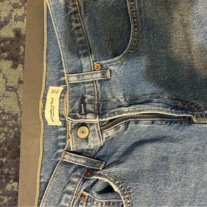 Abercrombie & Fitch Men's Medium Blue Slim Jeans